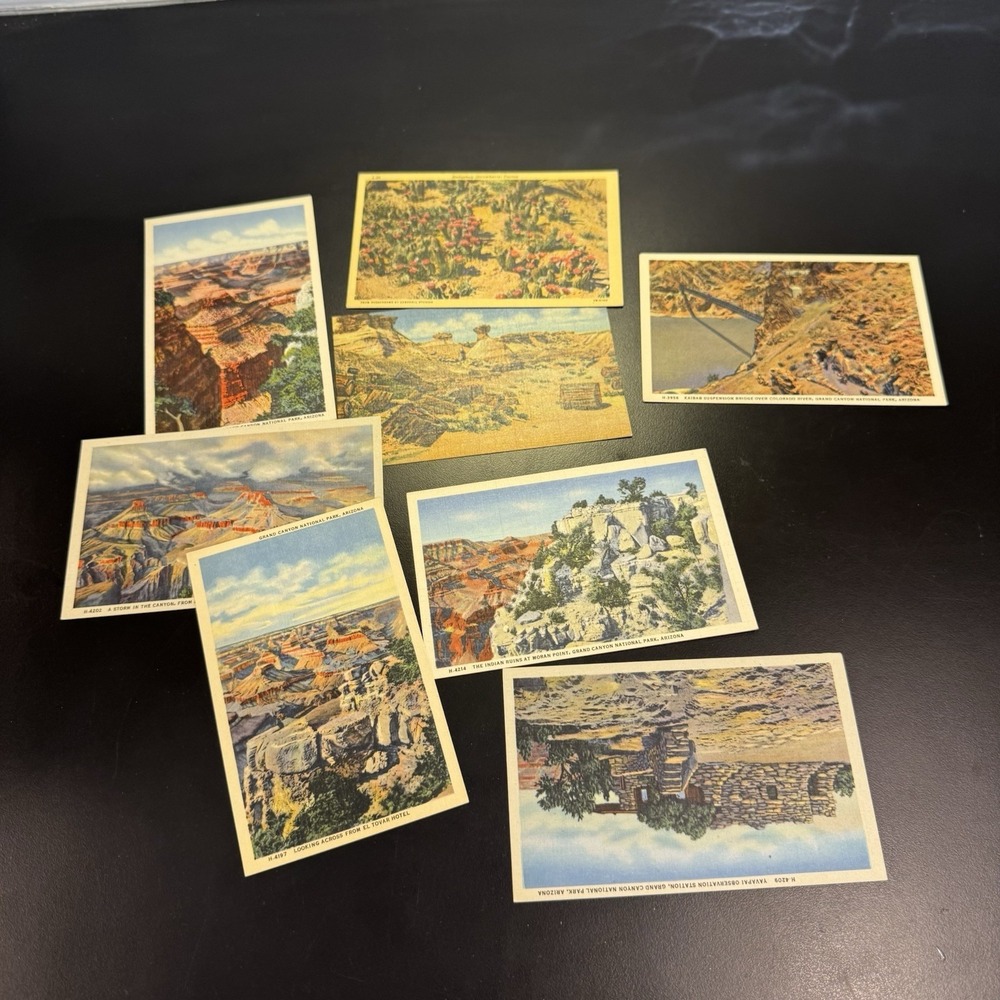Vintage  Postcard Lot Mid Century Mostly Unposted Nevada and Arizona‎ - Picture 3 of 6
